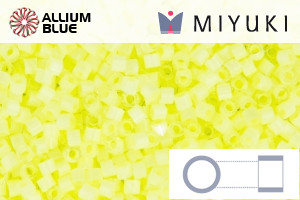 MIYUKI Delica® Seed Beads (DB1857) 11/0 Round - Luminous Silk Lemon Ade - 關閉視窗 >> 可點擊圖片