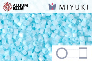 MIYUKI Delica® Seed Beads (DB1859) 11/0 Round - Silk Frozen Blue