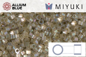 MIYUKI Delica® Seed Beads (DB1876) 11/0 Round - Silk Dk. Khaki AB