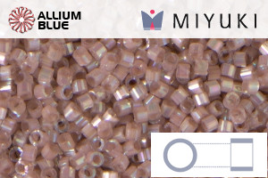 MIYUKI Delica® Seed Beads (DB1879) 11/0 Round - Silk Taupe Blush AB