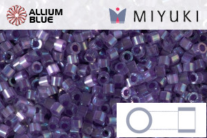 MIYUKI Delica® Seed Beads (DB1881) 11/0 Round - Silk Grape Orchid AB - 关闭视窗 >> 可点击图片