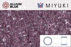 MIYUKI Delica® Seed Beads (DB1893) 11/0 Round - Transparent Smoky Amethyst Luster - Haga Click en la Imagen para Cerrar