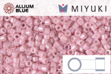 MIYUKI Delica® Seed Beads (DB1907) 11/0 Round - Opaque Rosewater Luster