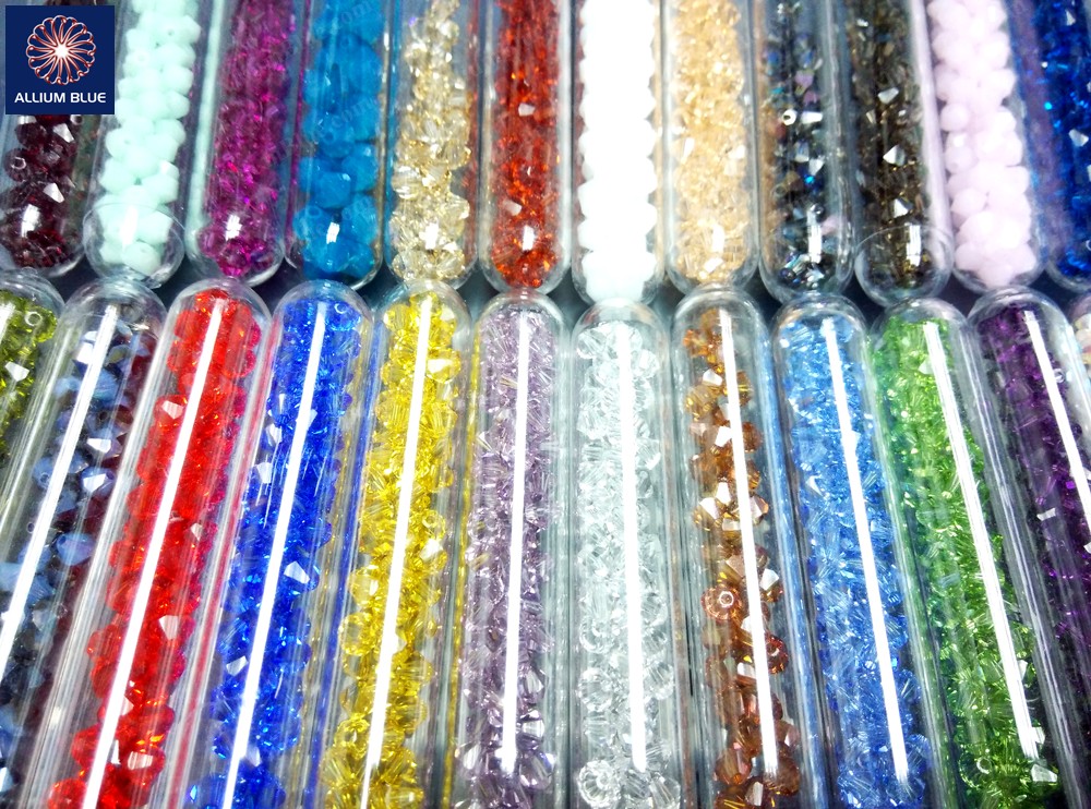 Swarovski Bicone Bead 5mm - Mix Color Lot - Click Image to Close