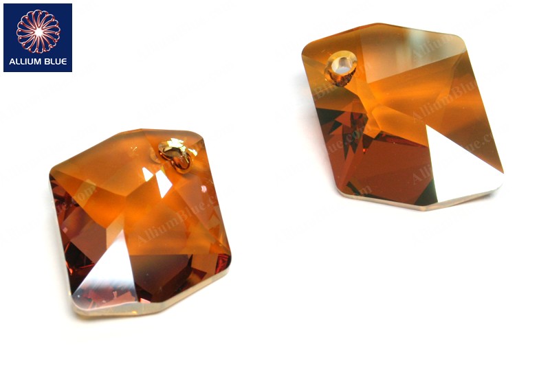 Swarovski Cosmic Pendant (6680) 40mm - Crystal Copper - 关闭视窗 >> 可点击图片