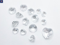 Preciosa & PREMIUM Crystal ペンダント15+7個 セット - クリスタル & AB